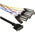 Hosa 3 metre 8-Ch DB25 to XLR3m Audio Snake Cable
