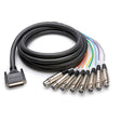 Hosa 5 metre XLR3F to DB25 Balanced Snake Cable