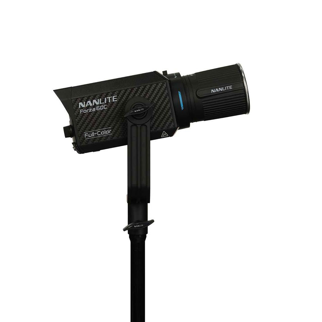 Nanlite Forza 60C RGBLAC LED Spot Light with Battery Handle & Bowens Adaptor