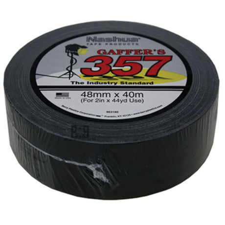 Nashua 357 Gaffer Tape 48mm X 40M in Black