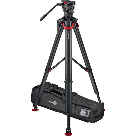 Sachtler System aktiv10T and flowtech 100 with Mid-Level Spreader