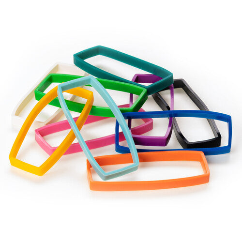 Tentacle Sync SYNC E Silicone Bands and Clamps Rainbow Set